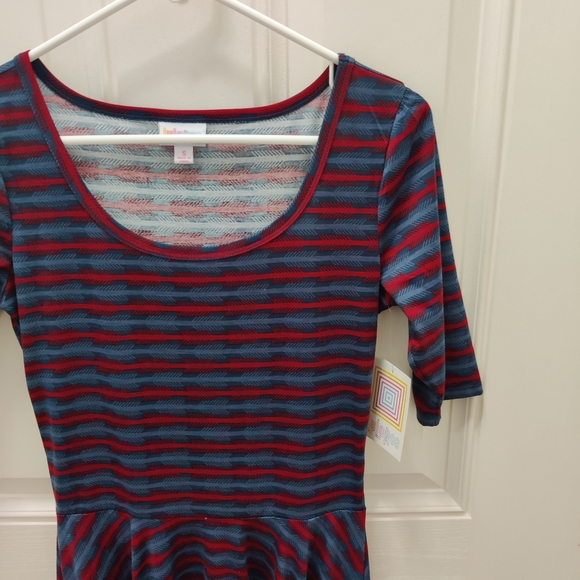 Set of 4 LuLaRoe Nicole Dresses size Small - Picture 6 of 10